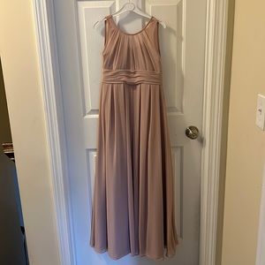 Bill Levkoff Jr bridesmaid dress, dusty rose/mauve. Size 8. Like new!